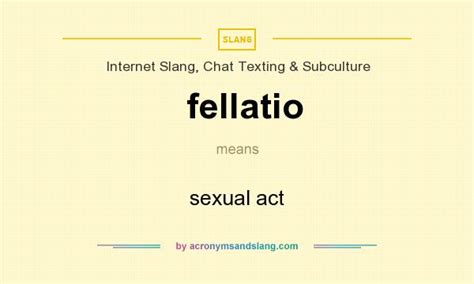 Fellatio Definition & Meaning